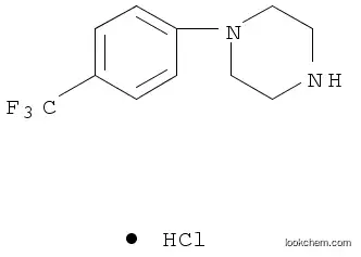 Molecular Structure of 294210-80-3 (1-(4-Trifluoromethylphenyl)piperazine hydrochloride)